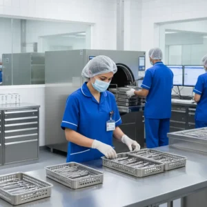 Cuidados Auxiliares de Enfermería en el Servicio de Esterilización