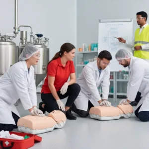 Curso de PRL en empresas de perfumería y cosmetica y primeros auxilios