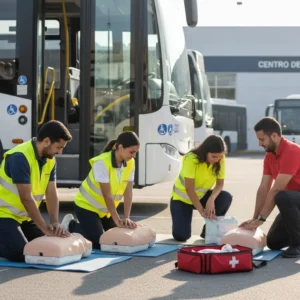Curso de PRL en transporte de personas por carretera y primeros auxilios