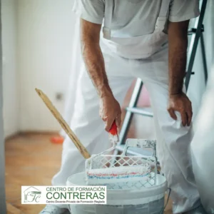 Consigue tu título de PRL Pintura de 20 horas. Formación oficial para trabajar en el sector construcción. ¡Inscríbete en Formación Contreras!